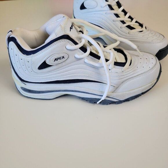 Apex Size 10 Diabetic Orthopedic shoes Lace-up NWOT UNWORN men's low sneakers - Picture 4 of 14